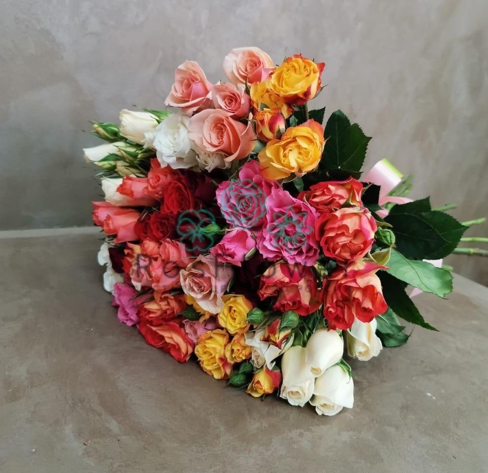 Букет цветов из: Розы в поселок Станции Манихино