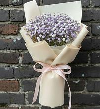 Букет цветов из:  Гипсофила в поселок Станции Манихино