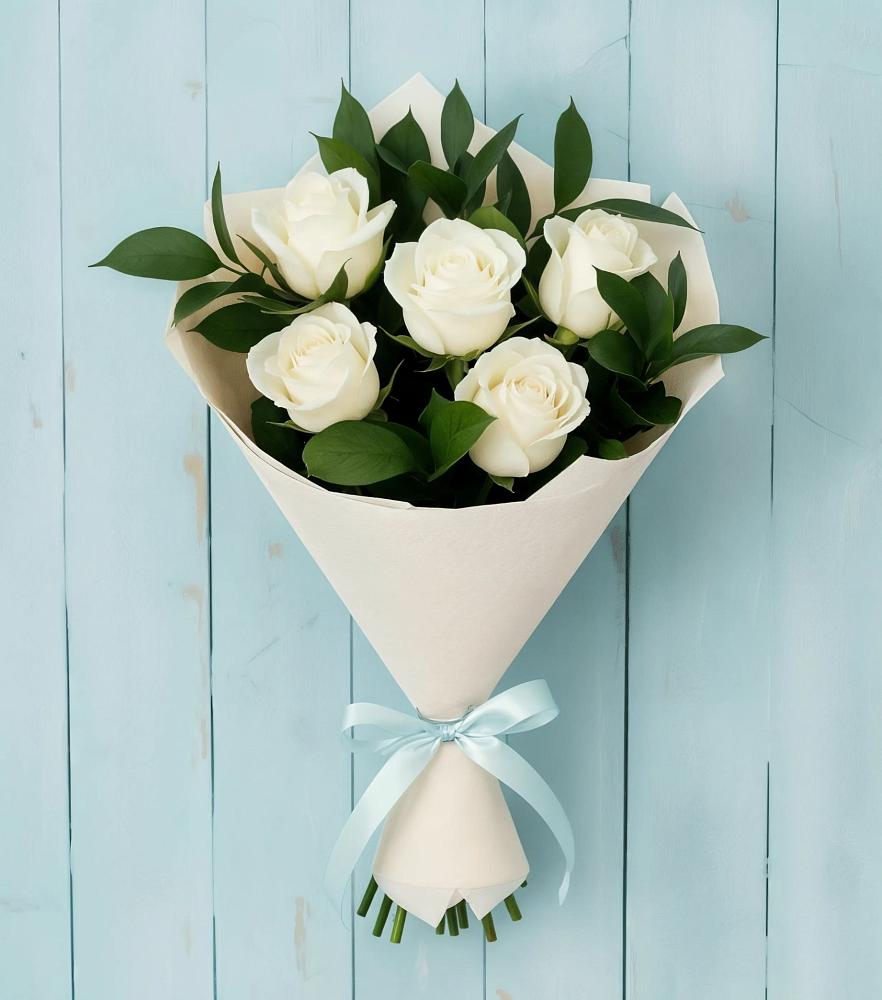 Букет цветов из: Розы в поселок Станции Манихино