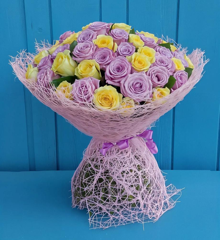 Букет 101 Волшебный Миг в поселок Станции Манихино