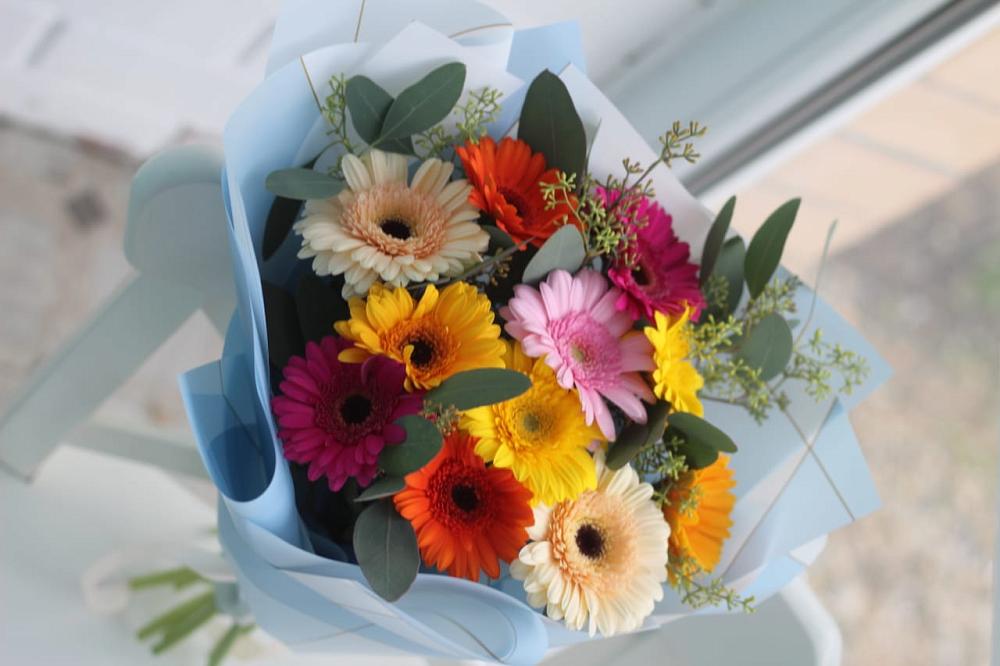 Букет цветов из: Герберы в поселок Станции Манихино