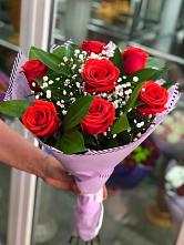 Букет цветов из:  Розы #REPLACE_PRED# поселок Станции Манихино