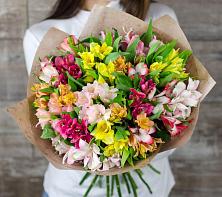 Букет цветов из:  Альстромерии #REPLACE_PRED# поселок Станции Манихино