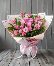 Букет Розовый кустик в поселок Станции Манихино