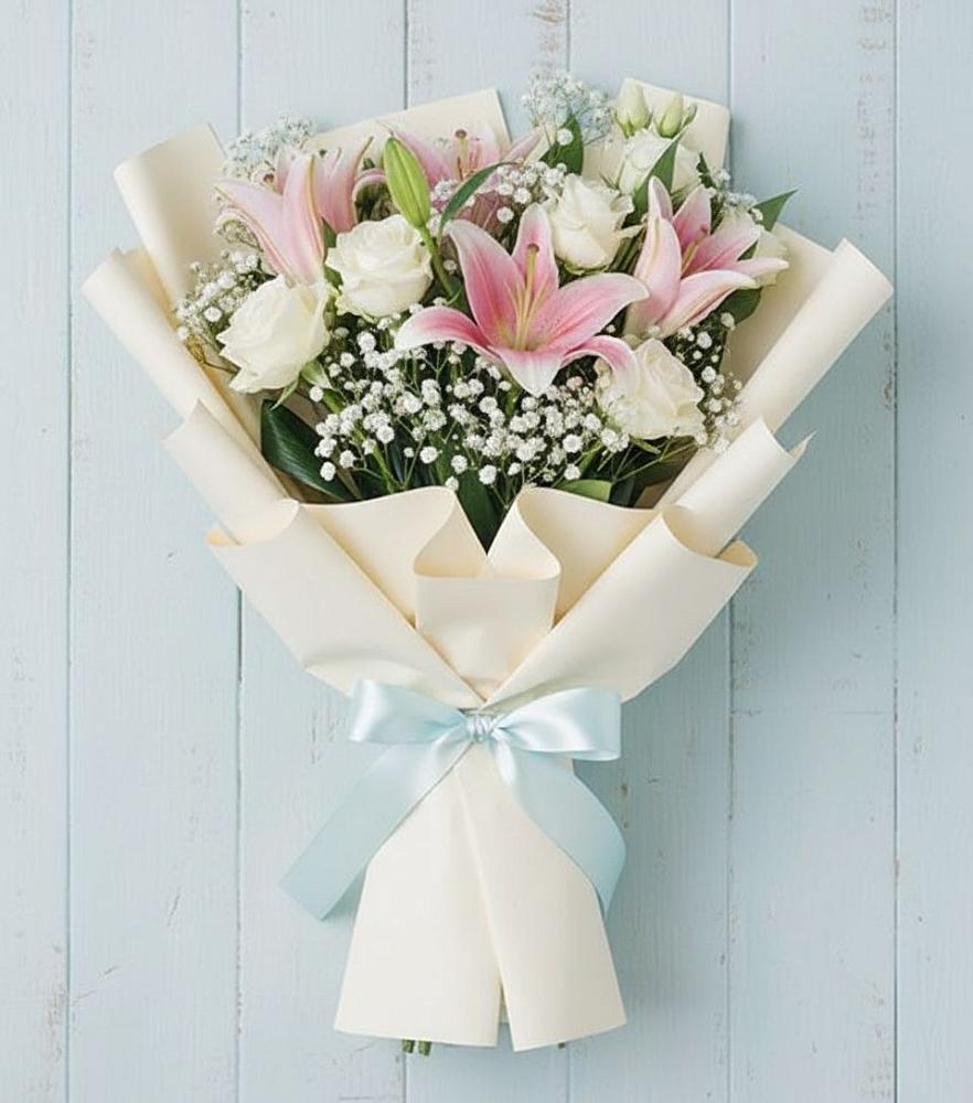 Букет цветов из: Лилии в поселок Станции Манихино