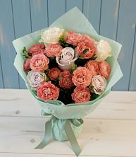 Букет цветов из:  Розы в поселок Станции Манихино