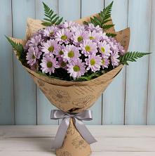 Букет цветов из:  Хризантемы в поселок Станции Манихино