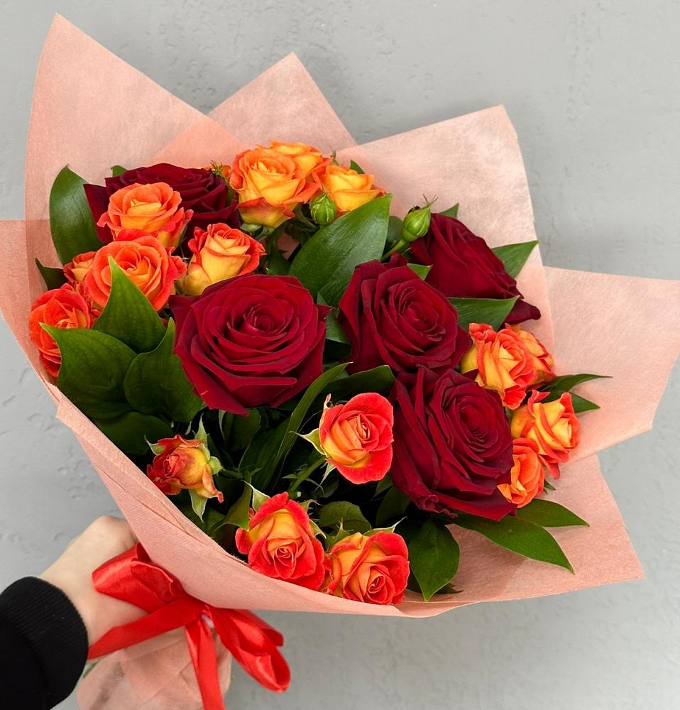 Букет Любовь и восторг в поселок Станции Манихино