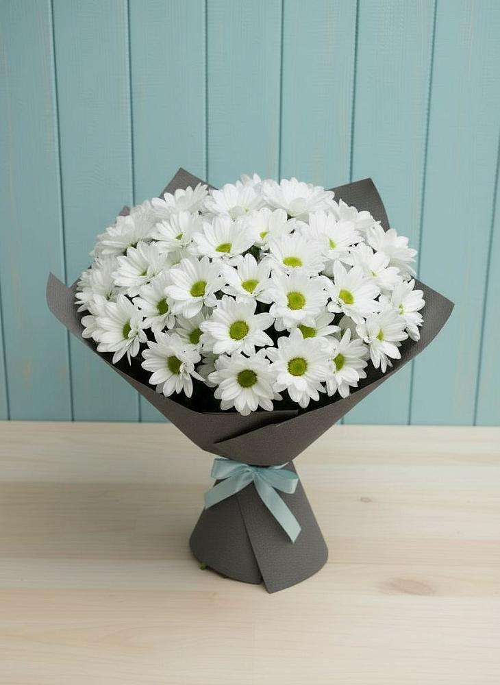 Букет цветов из: Хризантемы в поселок Станции Манихино