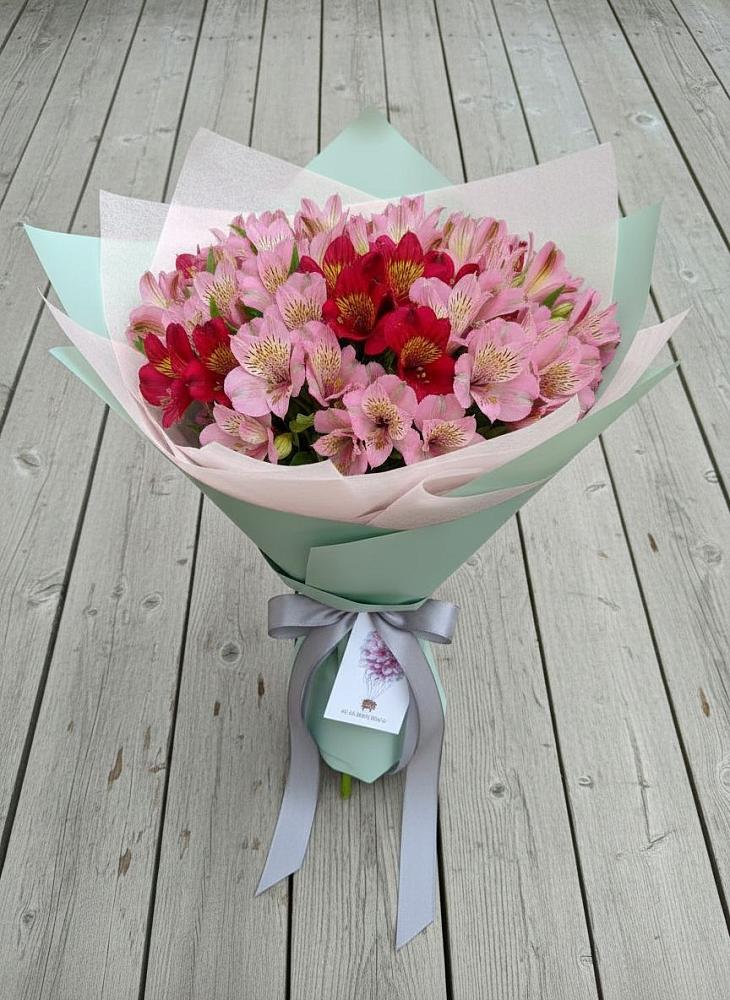 Букет цветов из: Альстромерии в поселок Станции Манихино