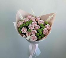 Букет цветов из:  Розы и Хризантемы #REPLACE_PRED# поселок Станции Манихино