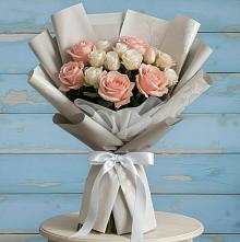 Букет цветов из:  Розы #REPLACE_PRED# поселок Станции Манихино