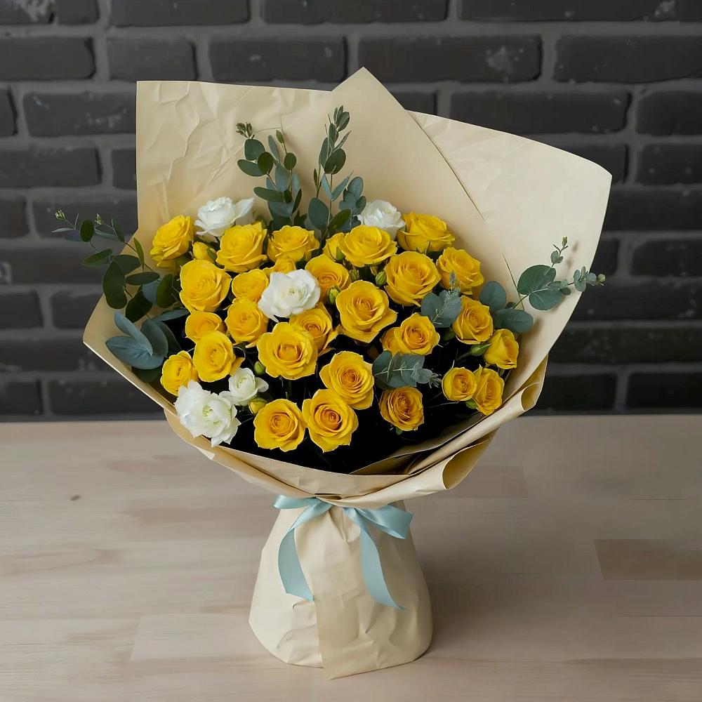 Букет цветов из: Розы в поселок Станции Манихино