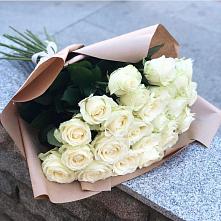 Букет Белые розы Анастасия #REPLACE_PRED# поселок Станции Манихино