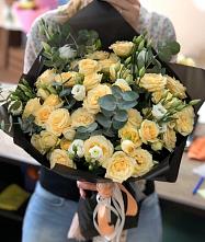Букет цветов из:  Розы и Лизиантусы #REPLACE_PRED# поселок Станции Манихино