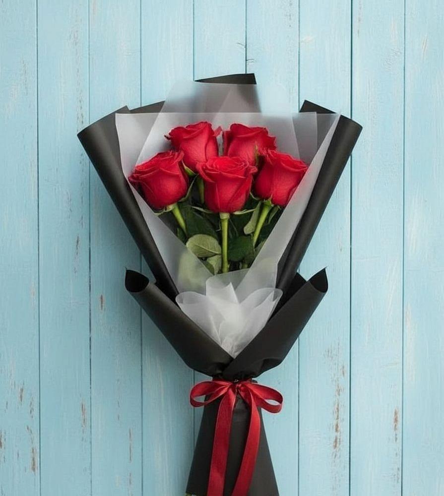 Букет цветов из: Розы в поселок Станции Манихино