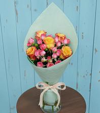 Букет цветов из:  Розы в поселок Станции Манихино